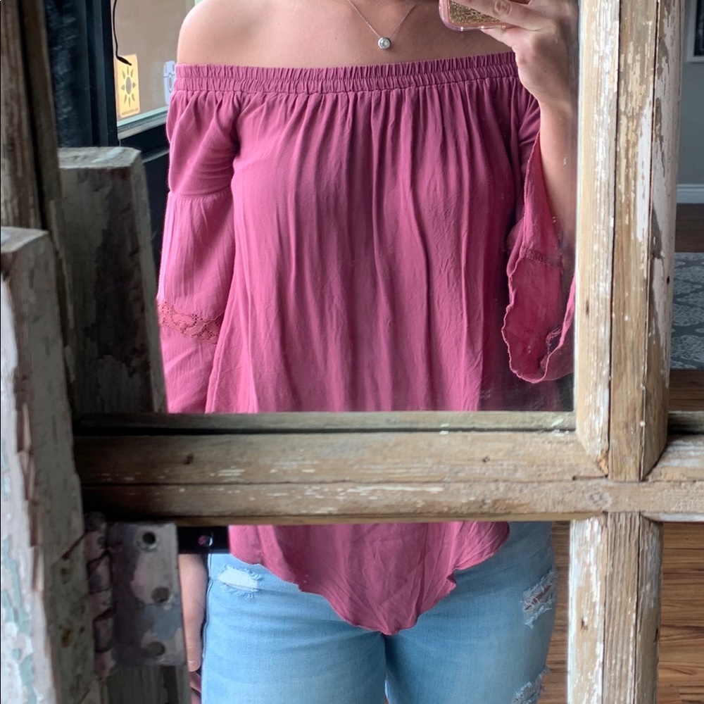 Off shoulder top